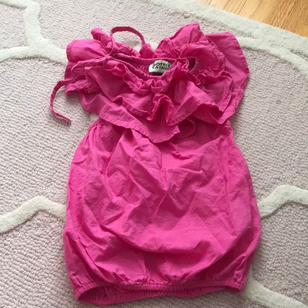 Ruffle top
